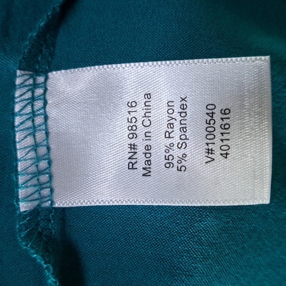 Coldwater Creek Women's Long Sleeve Top Ruffle Neck Detail Sz Small Misses 6-8 - Picture 4 of 11